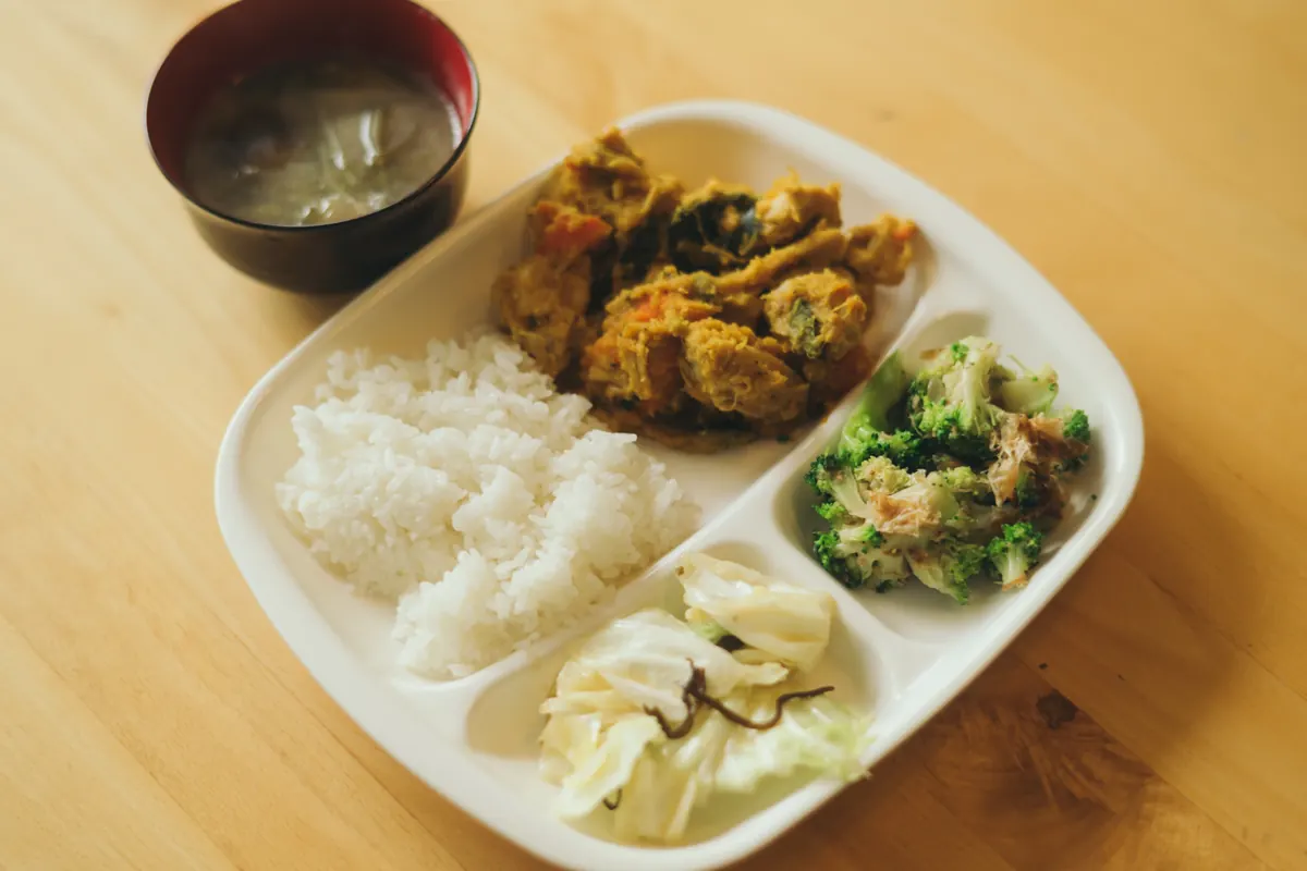 日替わりの手作り昼食